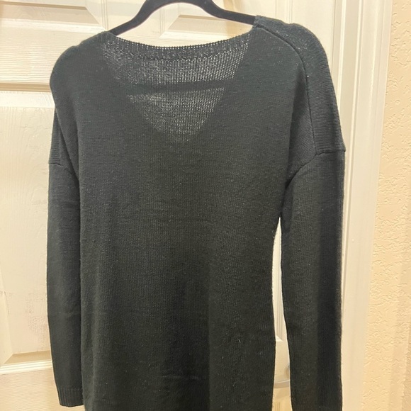 Bdcoco  V-Neck Bodycon Tie Waist Short Knitted Sweater Dress - NWOT​​​​ - Picture 7 of 12